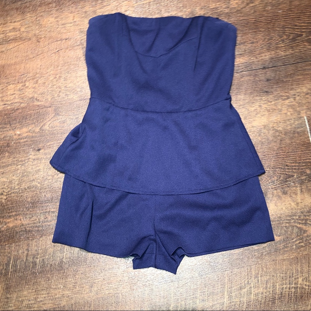 Royal Blue Romper